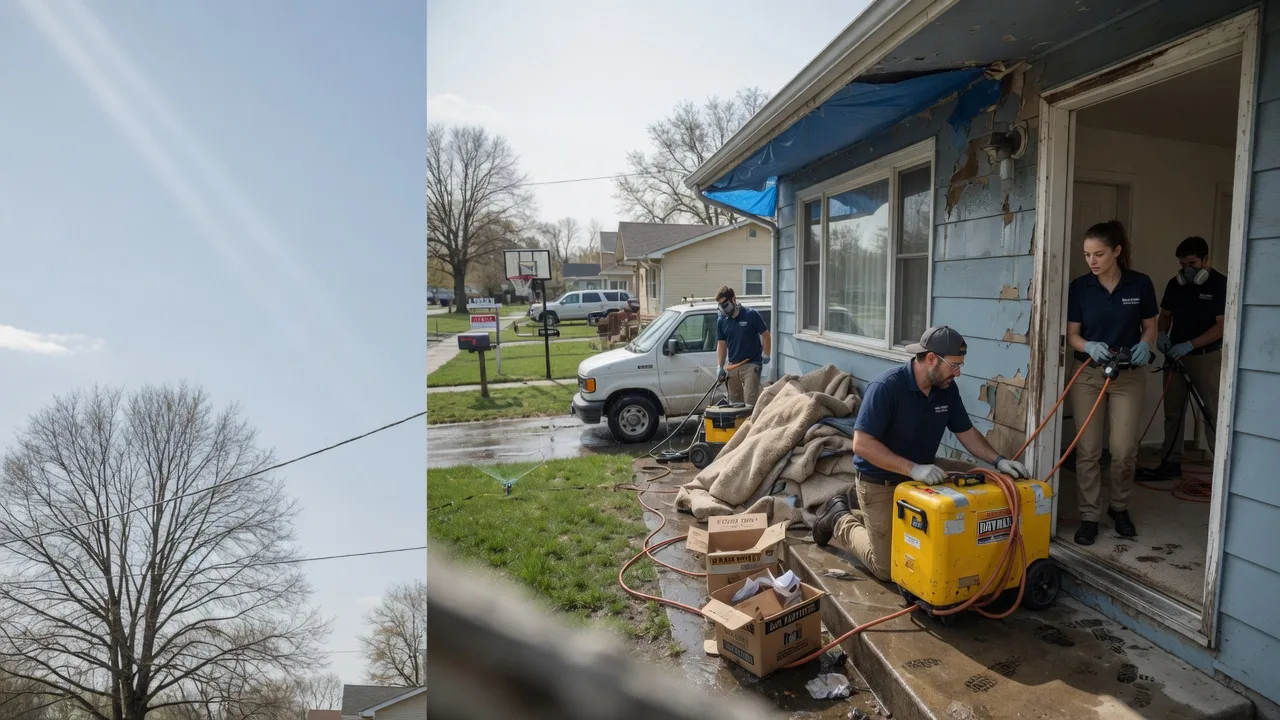 Basement Flood Cleanup in Ethridge, MT near me